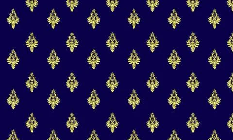 Raster hand-drawn mandala, colored abstract pattern Illustrazione stock