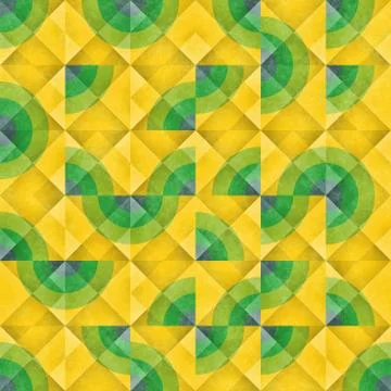 Raster Seamless Geometric Pattern 스톡 일러스트