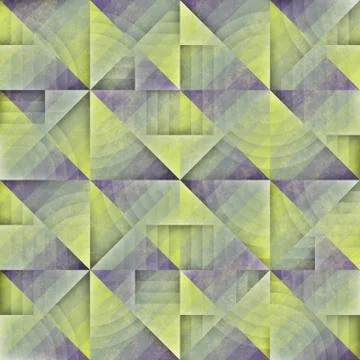Raster Seamless Geometric Pattern Illustrazione stock