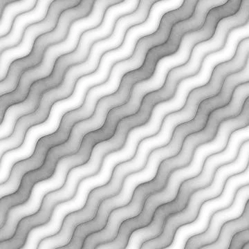 Raster Seamless Greyscale Texture. Gradient Wavy Lines Pattern. Subtle Abstract イラスト素材