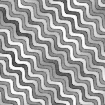 Raster Seamless Greyscale Texture. Gradient Wavy Lines Pattern. Subtle Abstract 스톡 일러스트