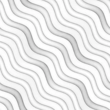 Raster Seamless Greyscale Texture. Gradient Wavy Lines Pattern. Subtle Abstract Illustrazione stock