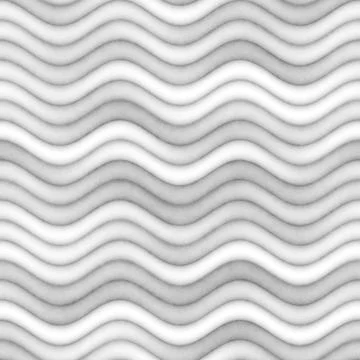 Raster Seamless Greyscale Texture. Gradient Wavy Lines Pattern. Subtle Abstract Stock Illustration