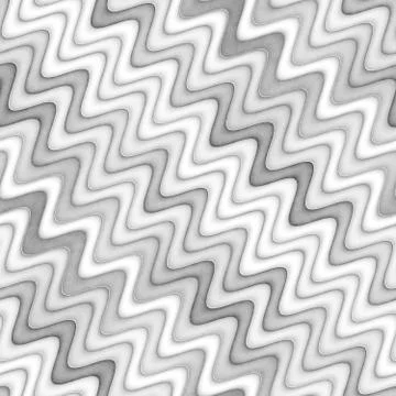 Raster Seamless Greyscale Texture. Gradient Wavy Lines Pattern. Subtle Abstract Stock Illustration