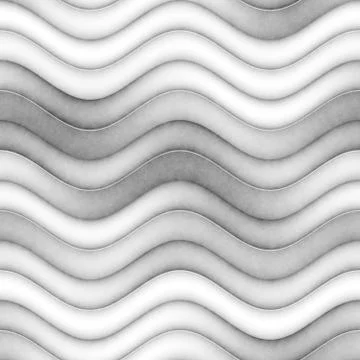 Raster Seamless Greyscale Texture. Gradient Wavy Lines Pattern. Subtle Abstract 스톡 일러스트