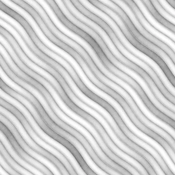 Raster Seamless Greyscale Texture. Gradient Wavy Lines Pattern. Subtle Abstract Stock Illustration
