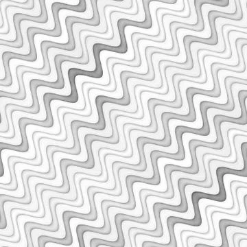 Raster Seamless Greyscale Texture. Gradient Wavy Lines Pattern. Subtle Abstract Illustrazione stock