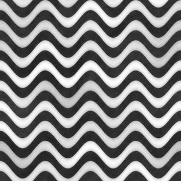 Raster Seamless Greyscale Texture. Gradient Wavy Lines Pattern. Subtle Abstract イラスト素材