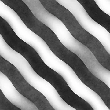 Raster Seamless Greyscale Texture. Gradient Wavy Lines Pattern. Subtle Abstract 스톡 일러스트