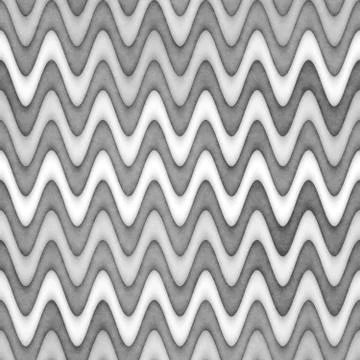 Raster Seamless Greyscale Texture. Gradient Wavy Lines Pattern. Subtle Abstract Illustrazione stock
