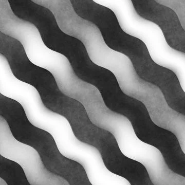 Raster Seamless Greyscale Texture. Gradient Wavy Lines Pattern. Subtle Abstract Stockillustratie