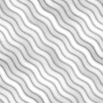 Raster Seamless Greyscale Texture. Gradient Wavy Lines Pattern. Subtle Abstract Illustrazione stock