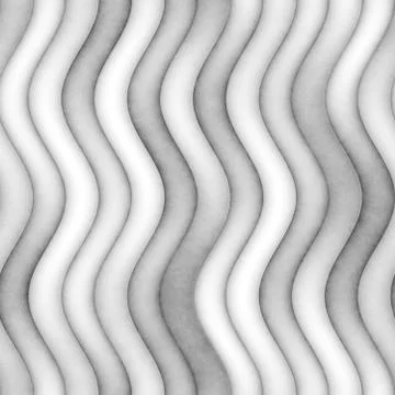 Raster Seamless Greyscale Texture. Gradient Wavy Lines Pattern. Subtle Abstract 스톡 일러스트