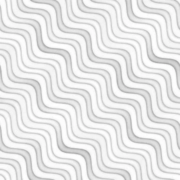 Raster Seamless Greyscale Texture. Gradient Wavy Lines Pattern. Subtle Abstract 스톡 일러스트