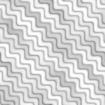 Raster Seamless Greyscale Texture. Gradient Wavy Lines Pattern. Subtle Abstract Stock Illustration
