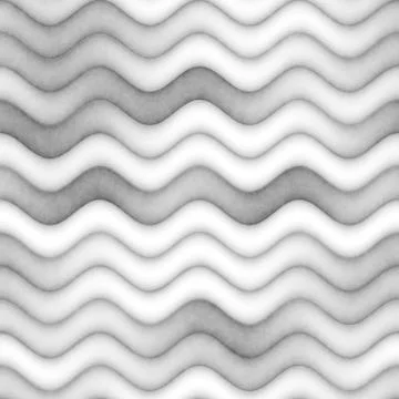 Raster Seamless Greyscale Texture. Gradient Wavy Lines Pattern. Subtle Abstract 스톡 일러스트