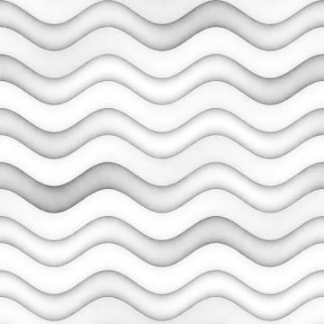 Raster Seamless Greyscale Texture. Gradient Wavy Lines Pattern. Subtle Abstract イラスト素材