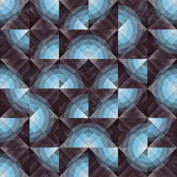 Raster Seamless Irregular Pattern Stock Illustration