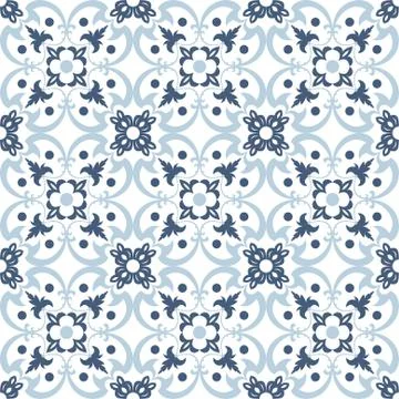 Raster seamless tile pattern. Endless texture can be used for wallpaper, pattern Stock Illustration