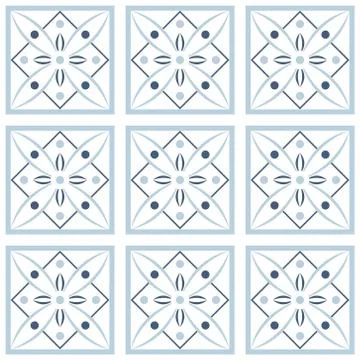 Raster seamless tile pattern. Endless texture can be used for wallpaper, pattern Stock Illustration