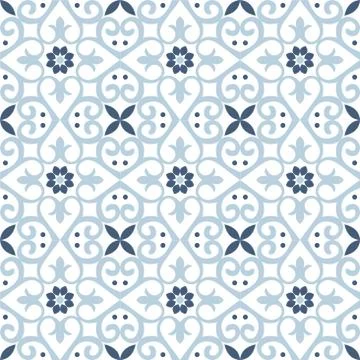 Raster seamless tile pattern. Endless texture can be used for wallpaper, pattern Stock Illustration