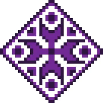 Raster wallpaper wallpaper as a pixel pattern Illustrazione stock