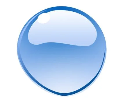 Raster water drop Stock Illustration