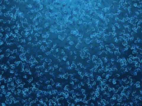 Rastr blue abstract background Stock Illustration
