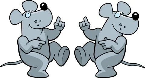 Rat Dancing Stock Illustration