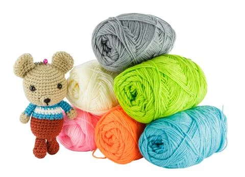 Rat doll yarn 库存照片