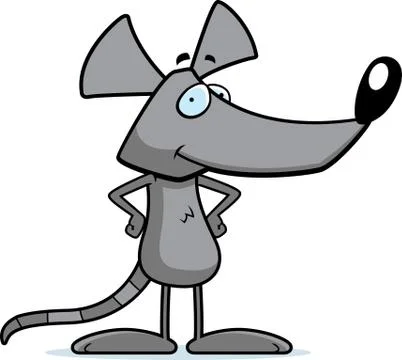 Rat Smiling Stock Illustration