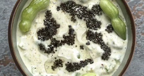 Rat-tail radish (Raphanus caudatus) raita. Stock Footage 280435706