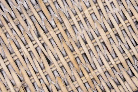 Ratan textured background Stock Photos