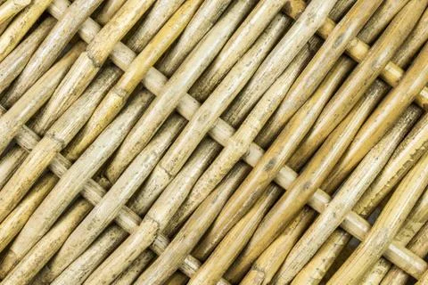 Ratan textured background Stock Photos