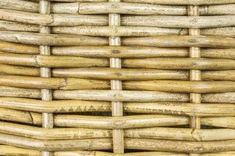 Ratan textured background Stock Photos