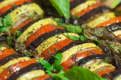 Ratatouille close up Stock Photos