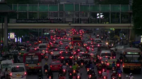 Ratchaprasong Time Lapse 215601 Stock Footage 20501221
