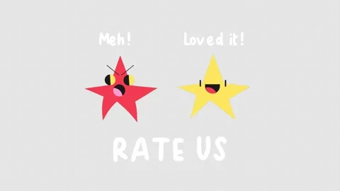Rate Titles Motion Graphics Stockbeeldmateriaal 248886077