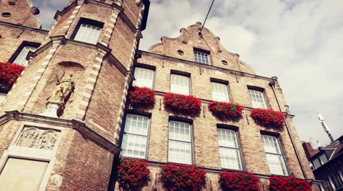 Rathaus of Düsseldorf Germany Stock Footage 56134625
