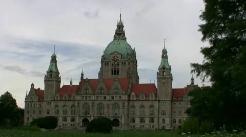 Rathaus Hannover Germany Video stock 1069178