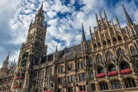 The Rathaus - Munich - Germany Stock Photos