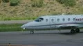 Ratheon 400A private jet taxis and takes off from Aspen Airport - 4 HD Footage