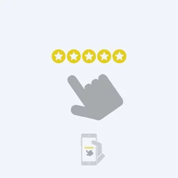 Rating icon Иллюстрация