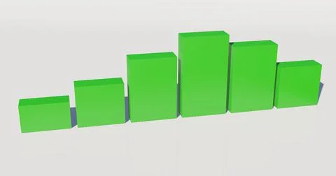 Rating rectangles on a white background 3d-rendering Stock Illustration