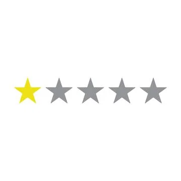 Rating star icon vector Stock Illustration