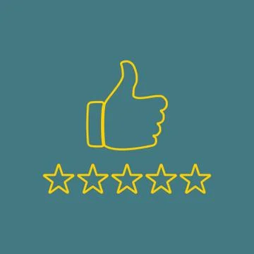 Rating stars like Stock Illustration
