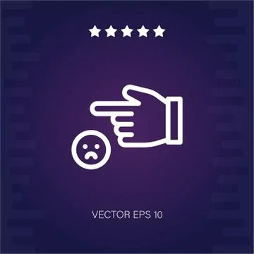 Rating vector icon Stock Illustration
