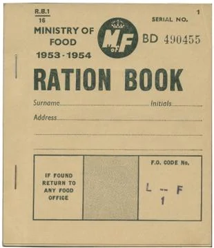 Ration Book Stock Photos