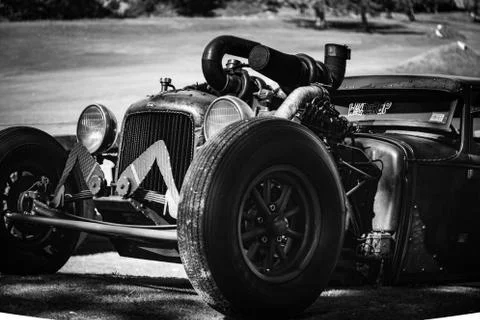 Ratrod close Stock Photos
