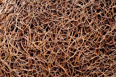 Rattan background and texture Stock Photos